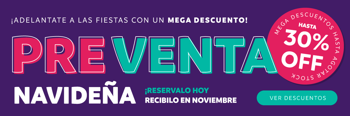 ¡PRE-VENTA NAVIDEÑA!
